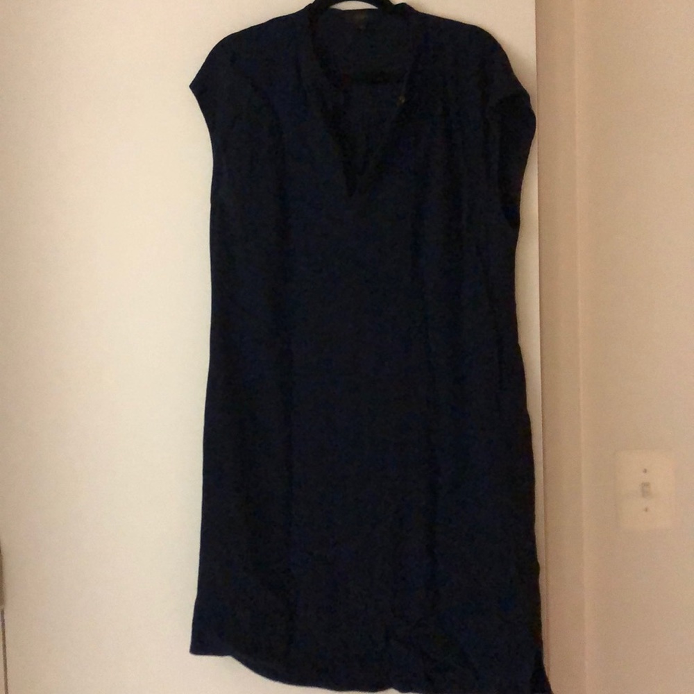 J.Crew blue tunic dress